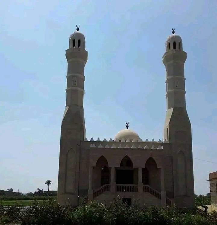 Almaghfera Masjid, Shibin El-Koum — twin minarets and central dome
