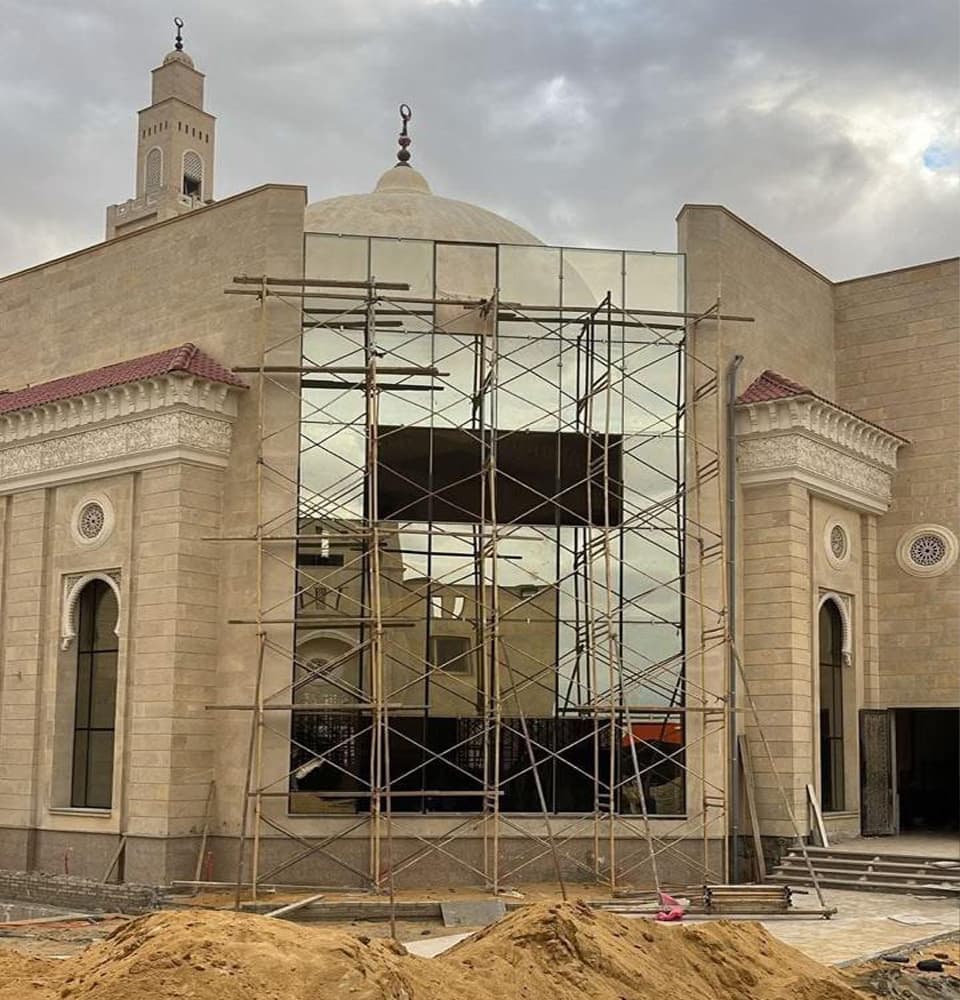 Stone & glazing